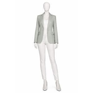 Banana Republic Slim City Stretch Blazer Women’s S Sage Green business NWT